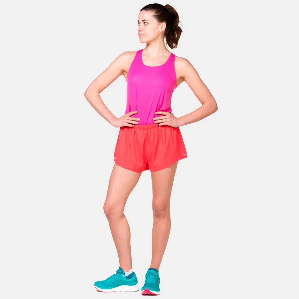 PANTALÓN CORTO RONHILL TECH RACE MUJER - Sunset / Razzmatazz - Imagen 8