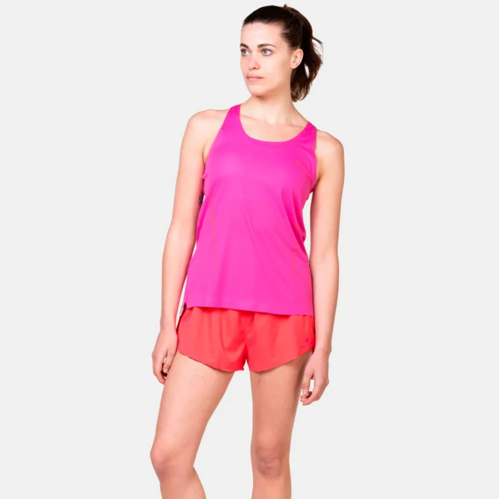 PANTALÓN CORTO RONHILL TECH RACE MUJER - Sunset / Razzmatazz - Imagen 6