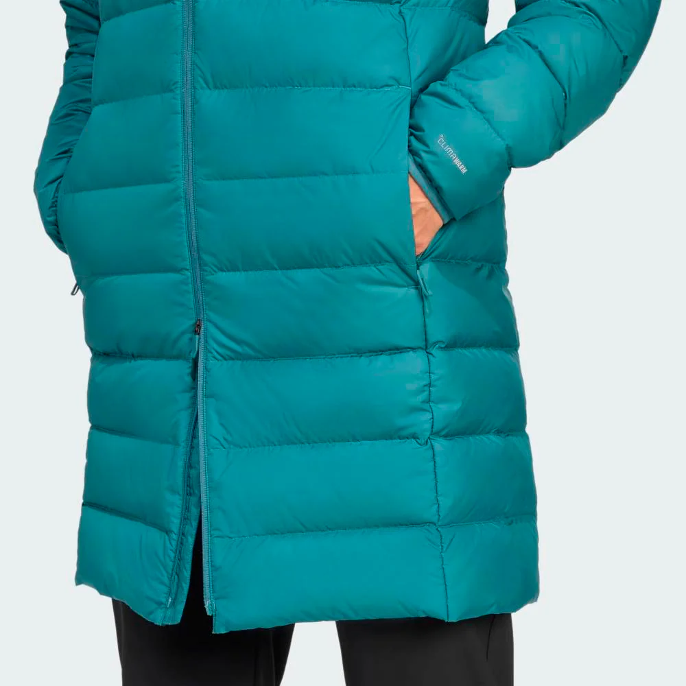 PARKA ADIDAS TERREX MULTI LIGHT DOWN HOODED 2.0 MUJER - Preloved Teal - Imagen 6