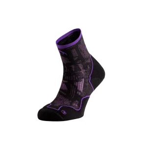 CALCETINES LURBEL DESAFÍO BLUR FOUR - Negro / Violeta