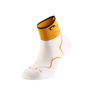 CALCETINES LURBEL DESAFÍO THREE - Blanco / Amarillo Ámbar