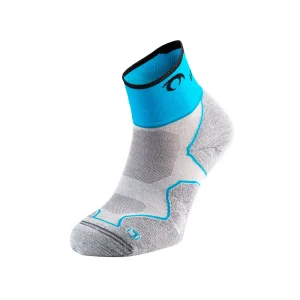 CALCETINES LURBEL DESAFÍO THREE - Gris Hielo / Turquesa