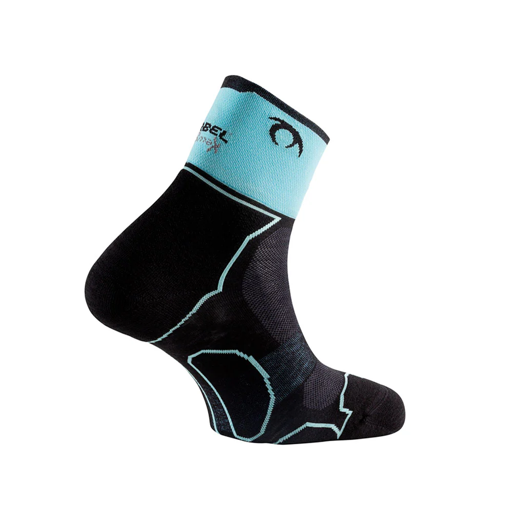 CALCETINES LURBEL DESAFÍO THREE - Negro / Azul Costa - Imagen 3