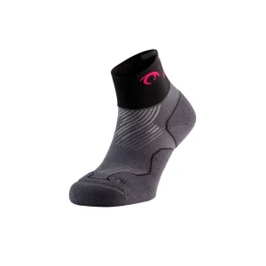 CALCETINES LURBEL DISTANCE THREE - Marengo / Fucsia