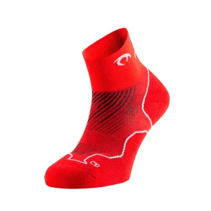CALCETINES LURBEL DISTANCE THREE - Rojo / Blanco