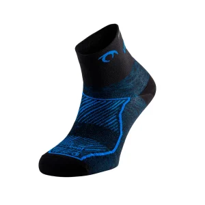 CALCETINES LURBEL RACE THREE - Negro / Azul Royal