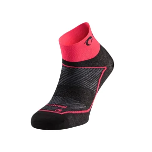 CALCETINES LURBEL RACE THREE - Negro / Fucsia