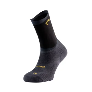 CALCETINES LURBEL RISE FIVE - Gris Marengo / Negro