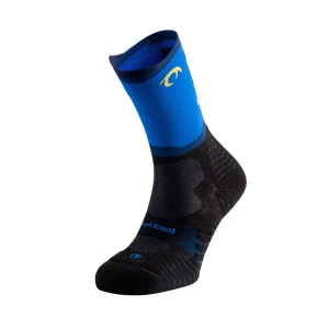 CALCETINES LURBEL RISE FIVE - Negro / Azul Royal