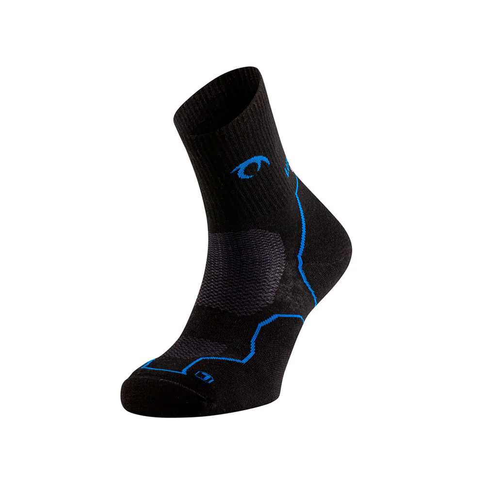 CALCETINES LURBEL TIERRA FOUR - Negro / Azul Royal - Imagen 2