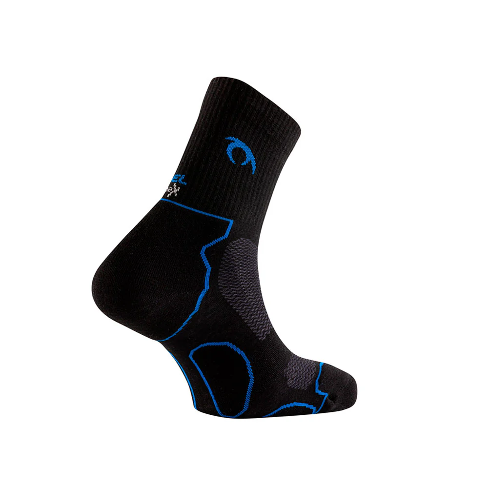 CALCETINES LURBEL TIERRA FOUR - Negro / Azul Royal - Imagen 3