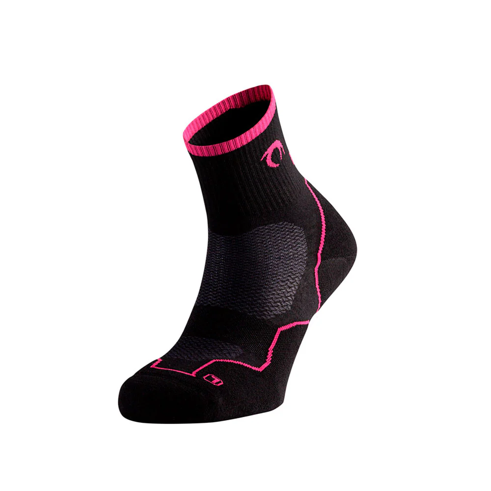 CALCETINES LURBEL TIERRA THREE - Negro / Fucsia