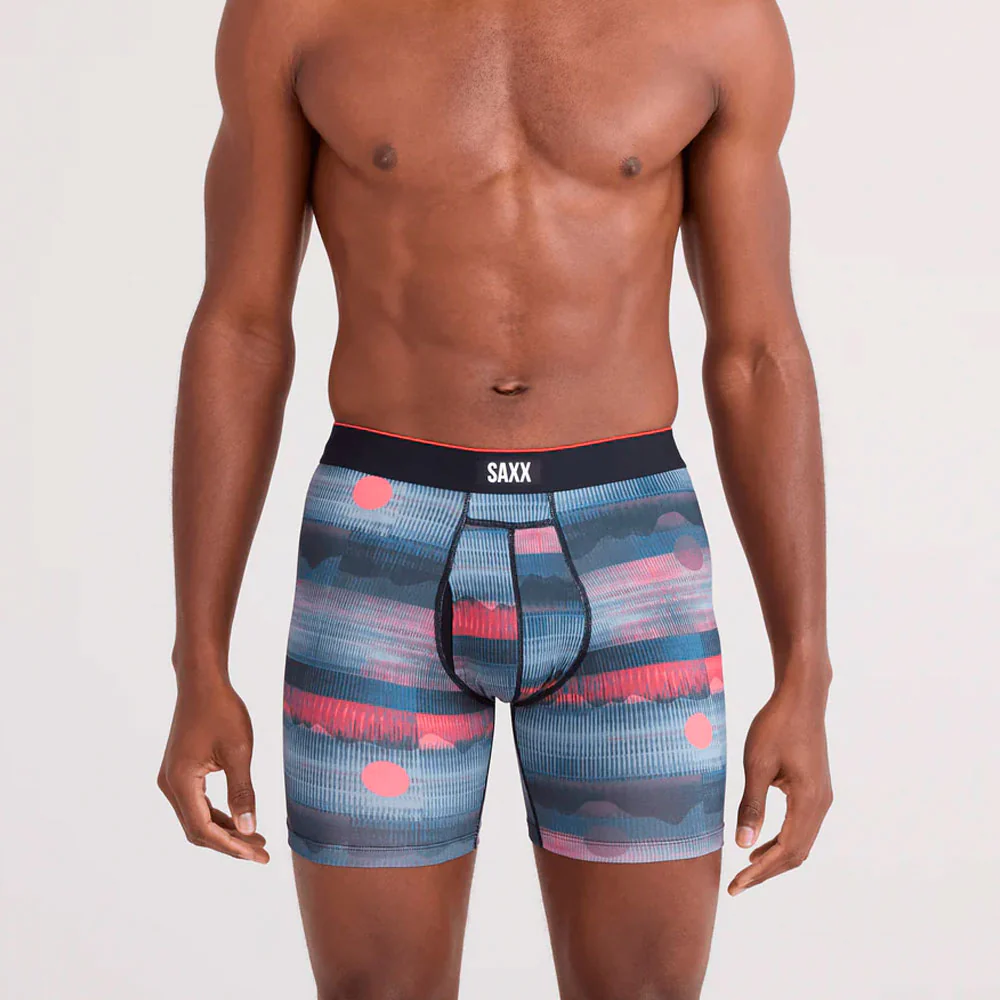 CALZONCILLOS BÓXER SAXX MULTI-SPORT MESH - Mystery Peaks / Multi - Imagen 3