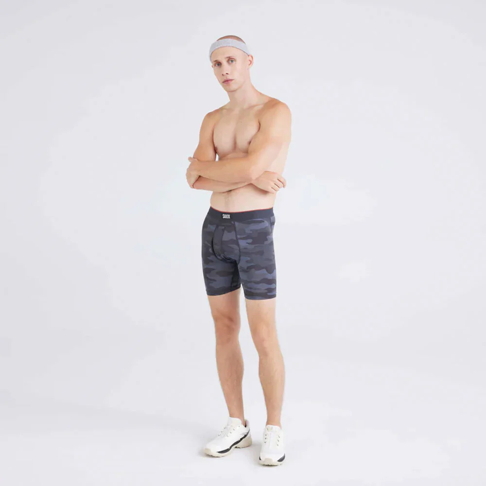 CALZONCILLOS BÓXER SAXX MULTI-SPORT MESH - Remote Camo / Faded Black - Imagen 3
