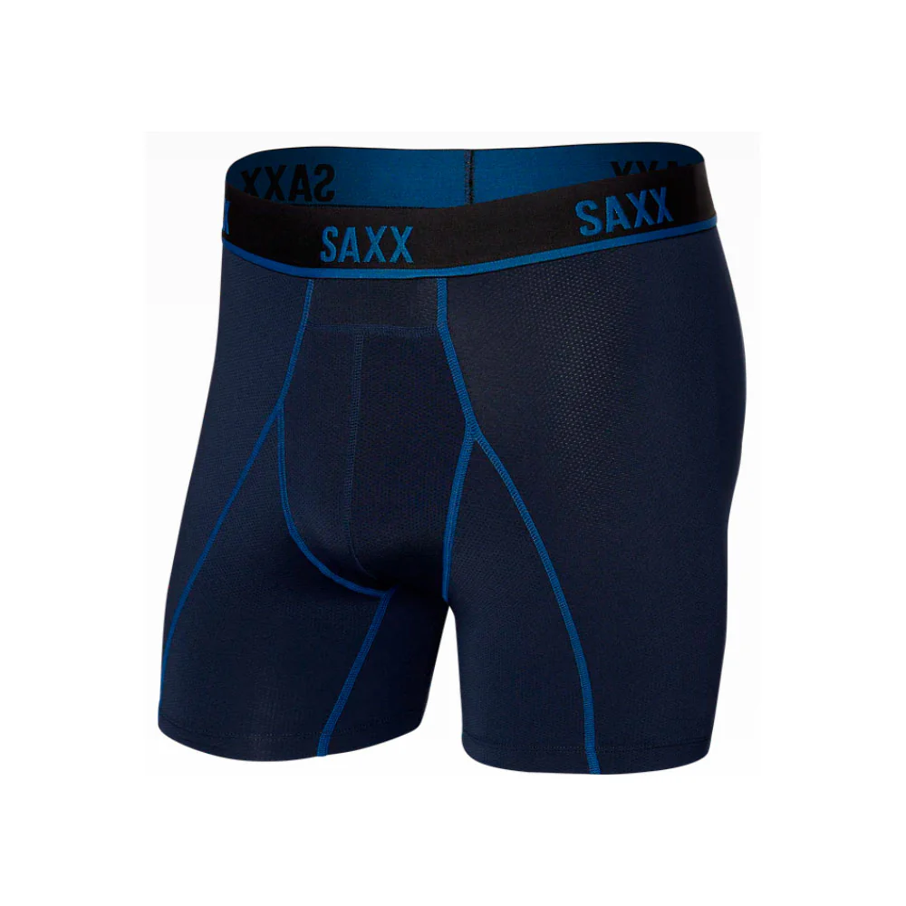 CALZONCILLOS BÓXER SAXX KINETIC LIGHT-COMPRESSION MESH - Navy - Imagen 2