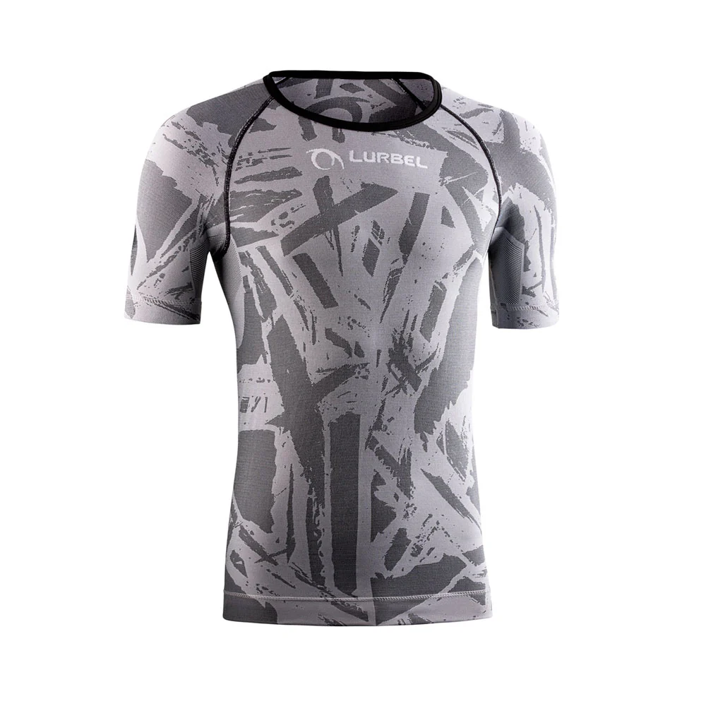 CAMISETA LURBEL SPIRIT BLUR - Gris hielo / Negro - Imagen 2