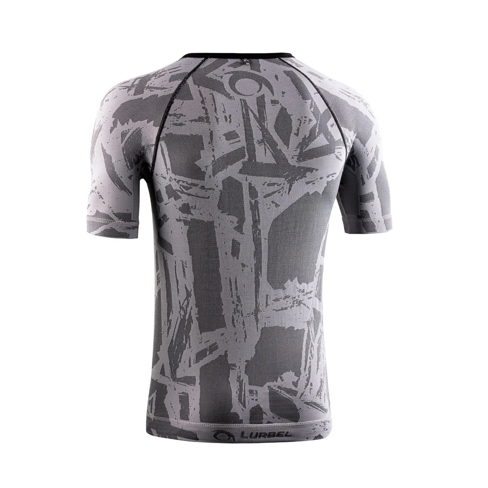 CAMISETA LURBEL SPIRIT BLUR - Gris hielo / Negro - Imagen 3