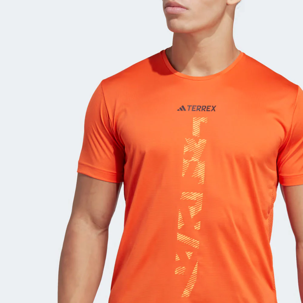 CAMISETA ADIDAS TERREX AGRAVIC - Naranja - Imagen 3