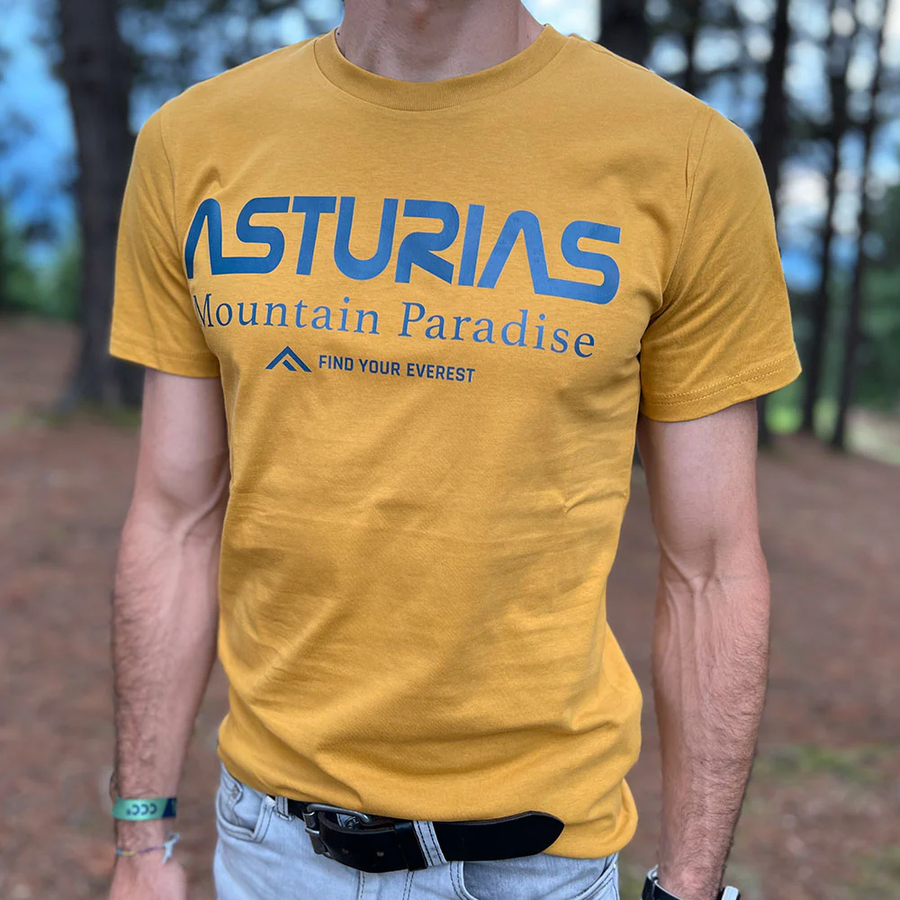 CAMISETA FIND YOUR EVEREST ASTURIAS - Mustard Desire - Imagen 8