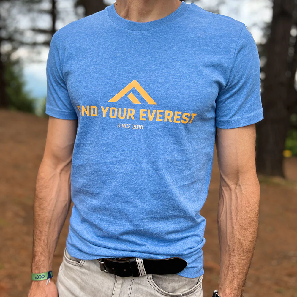 CAMISETA FIND YOUR EVEREST - Mountain Mist - Imagen 3