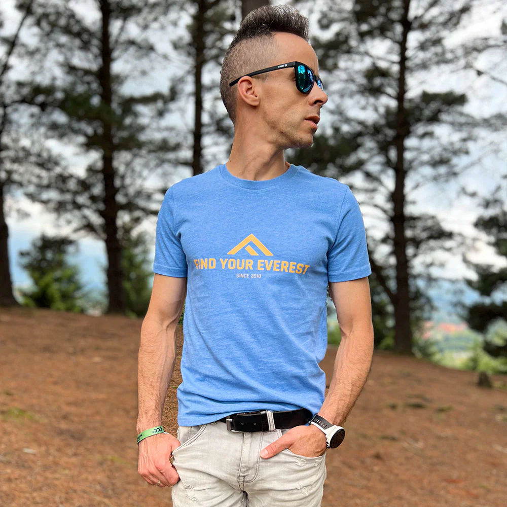 CAMISETA FIND YOUR EVEREST - Mountain Mist - Imagen 4