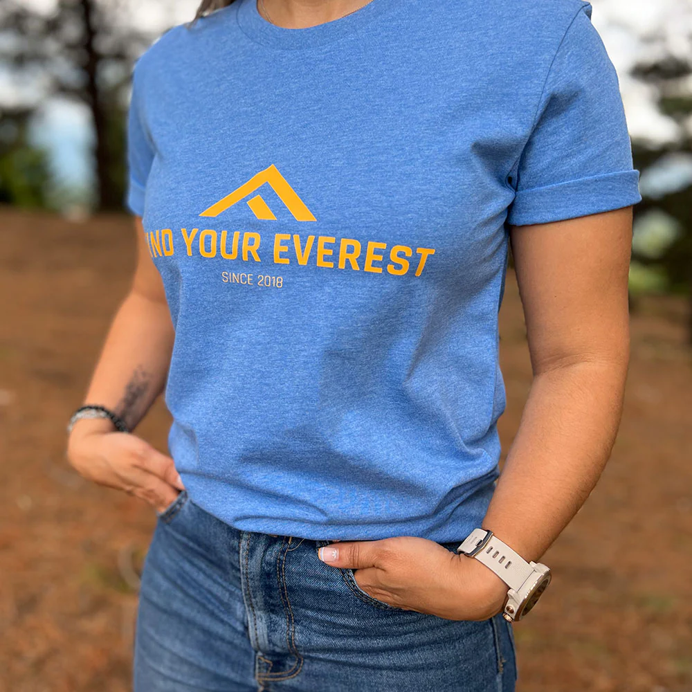 CAMISETA FIND YOUR EVEREST - Mountain Mist - Imagen 7