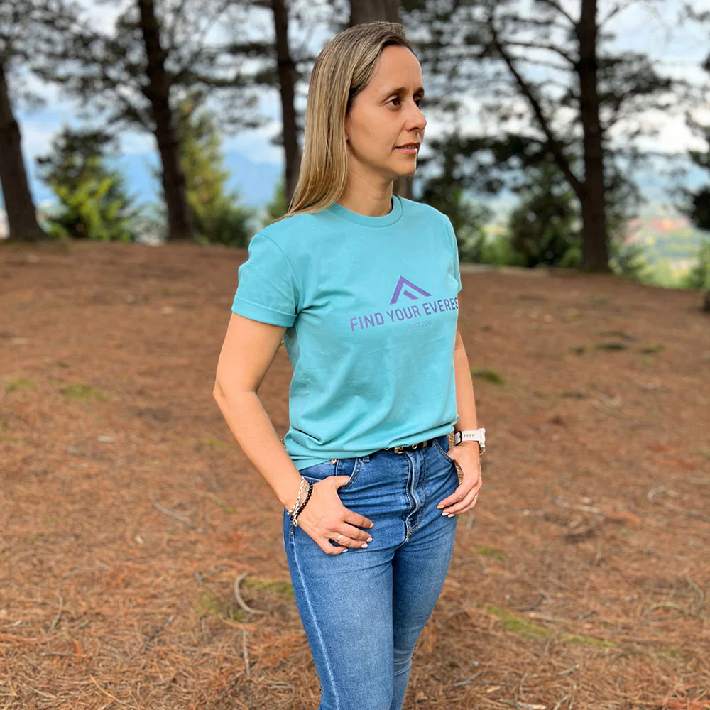 CAMISETA FIND YOUR EVEREST - Volcano Lake - Imagen 5