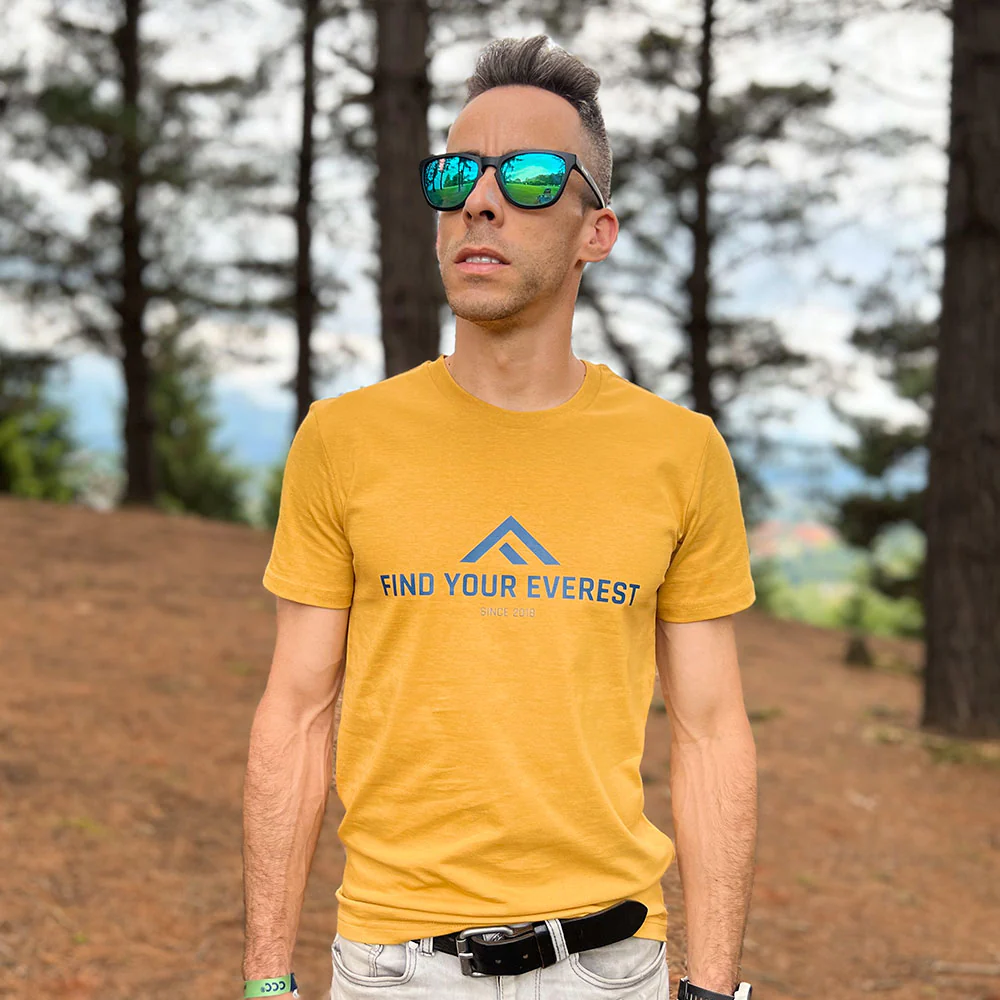 CAMISETA FIND YOUR EVEREST - Marigold - Imagen 2
