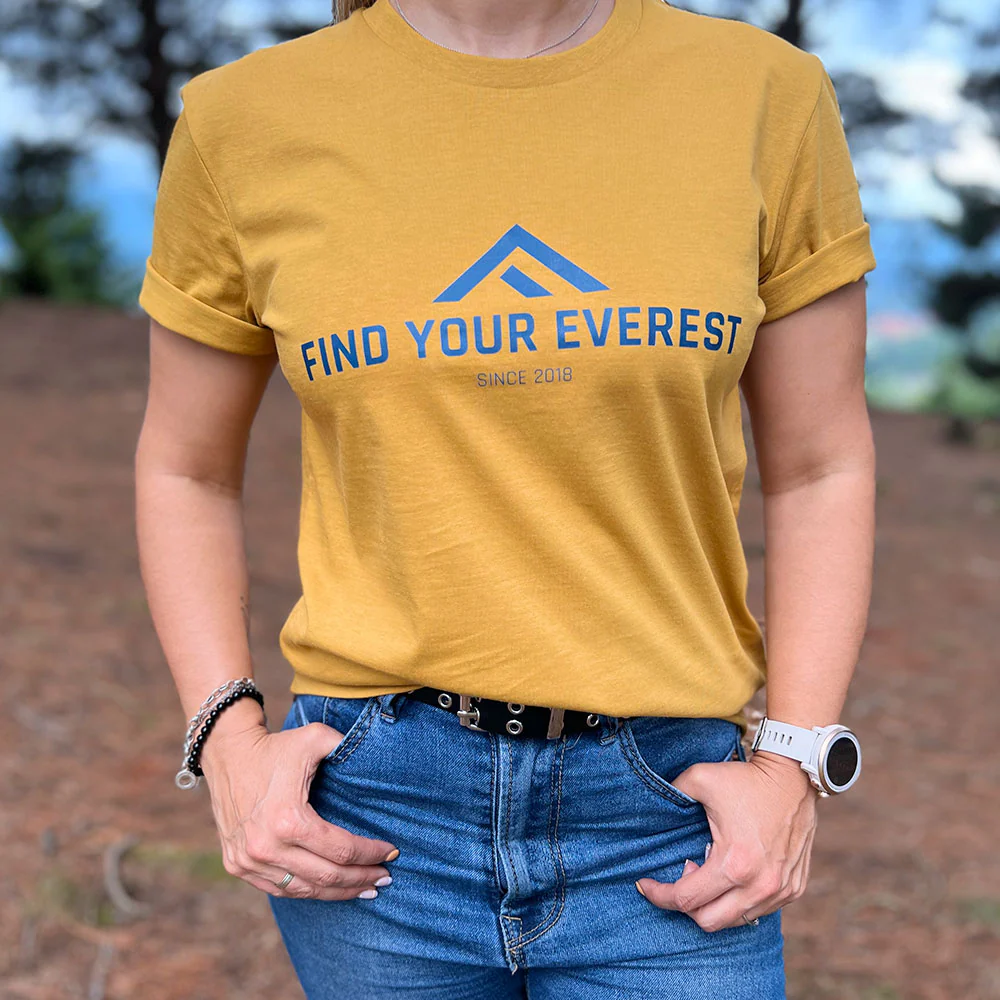 CAMISETA FIND YOUR EVEREST - Marigold - Imagen 8