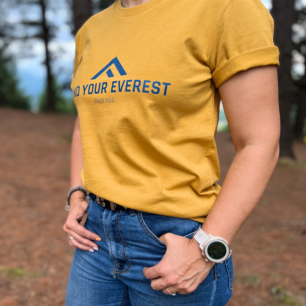 CAMISETA FIND YOUR EVEREST - Marigold - Imagen 6