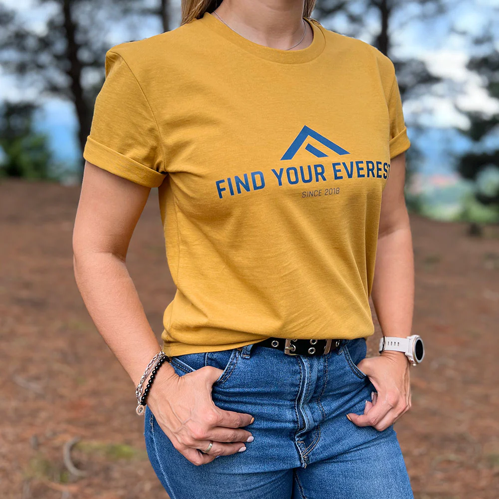 CAMISETA FIND YOUR EVEREST - Marigold - Imagen 7