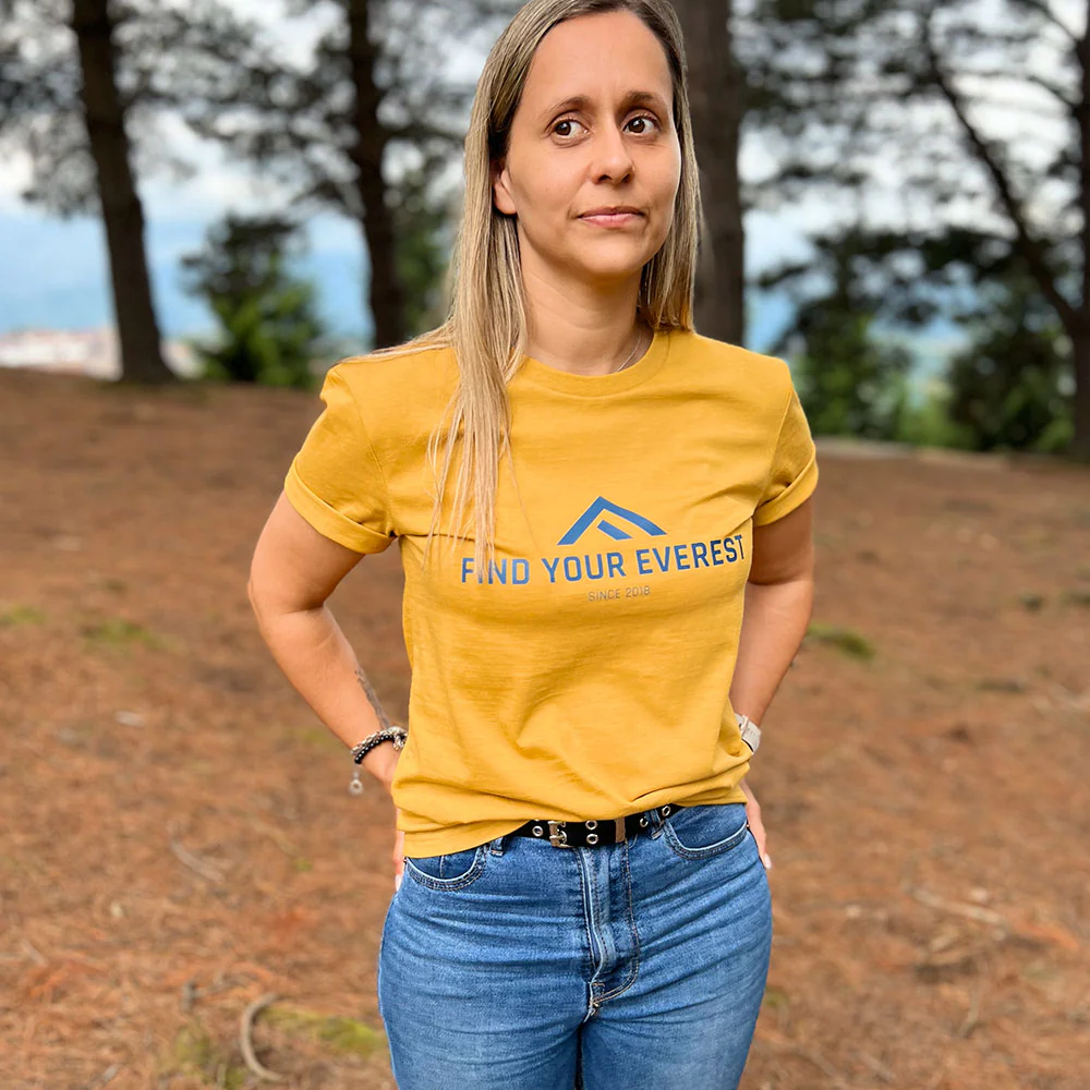 CAMISETA FIND YOUR EVEREST - Marigold - Imagen 9