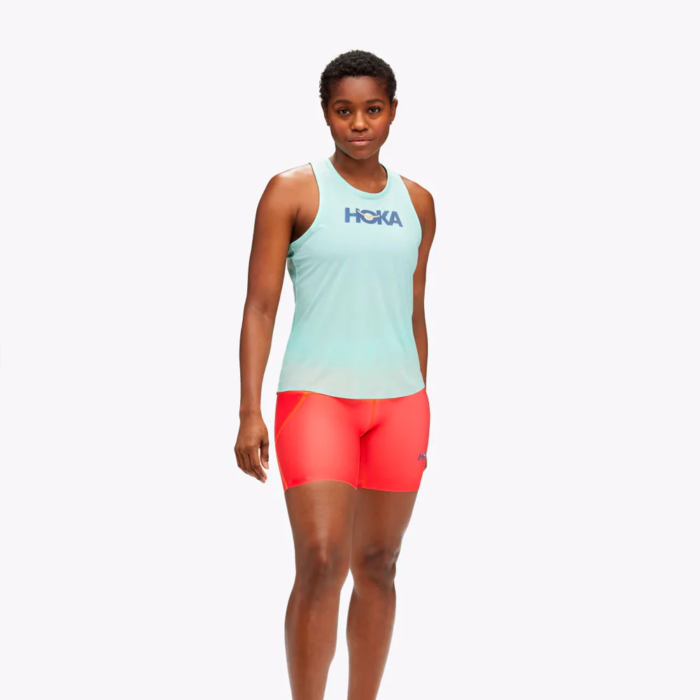 CAMISETA DE TIRANTES HOKA AIROLITE MUJER - Cloudless / Marathon - Imagen 5