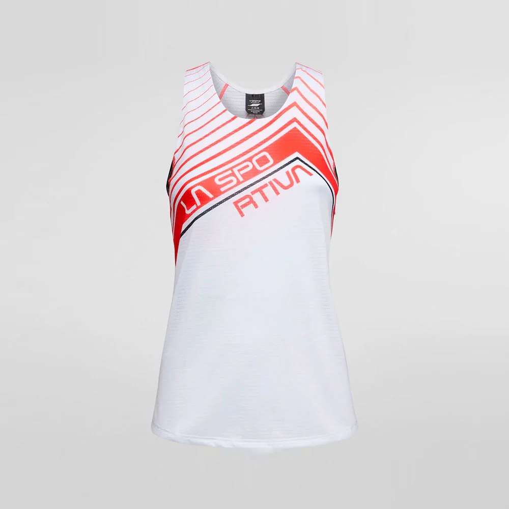 CAMISETA DE TIRANTES LA SPORTIVA SLIPSTREAM MUJER - Blanco / Negro - Imagen 2