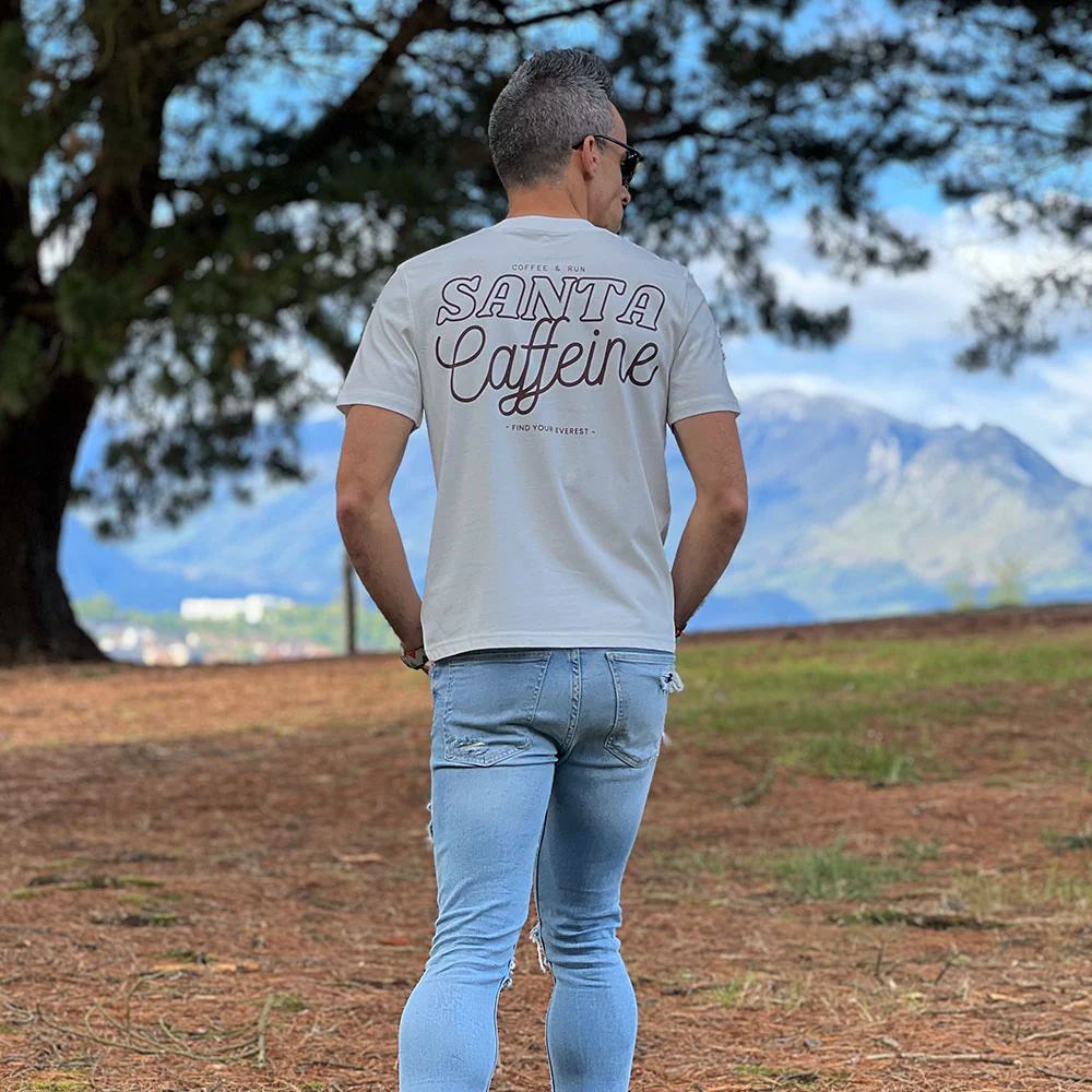 CAMISETA FIND YOUR EVEREST - SANTA CAFFEINE - Mangata - Imagen 8