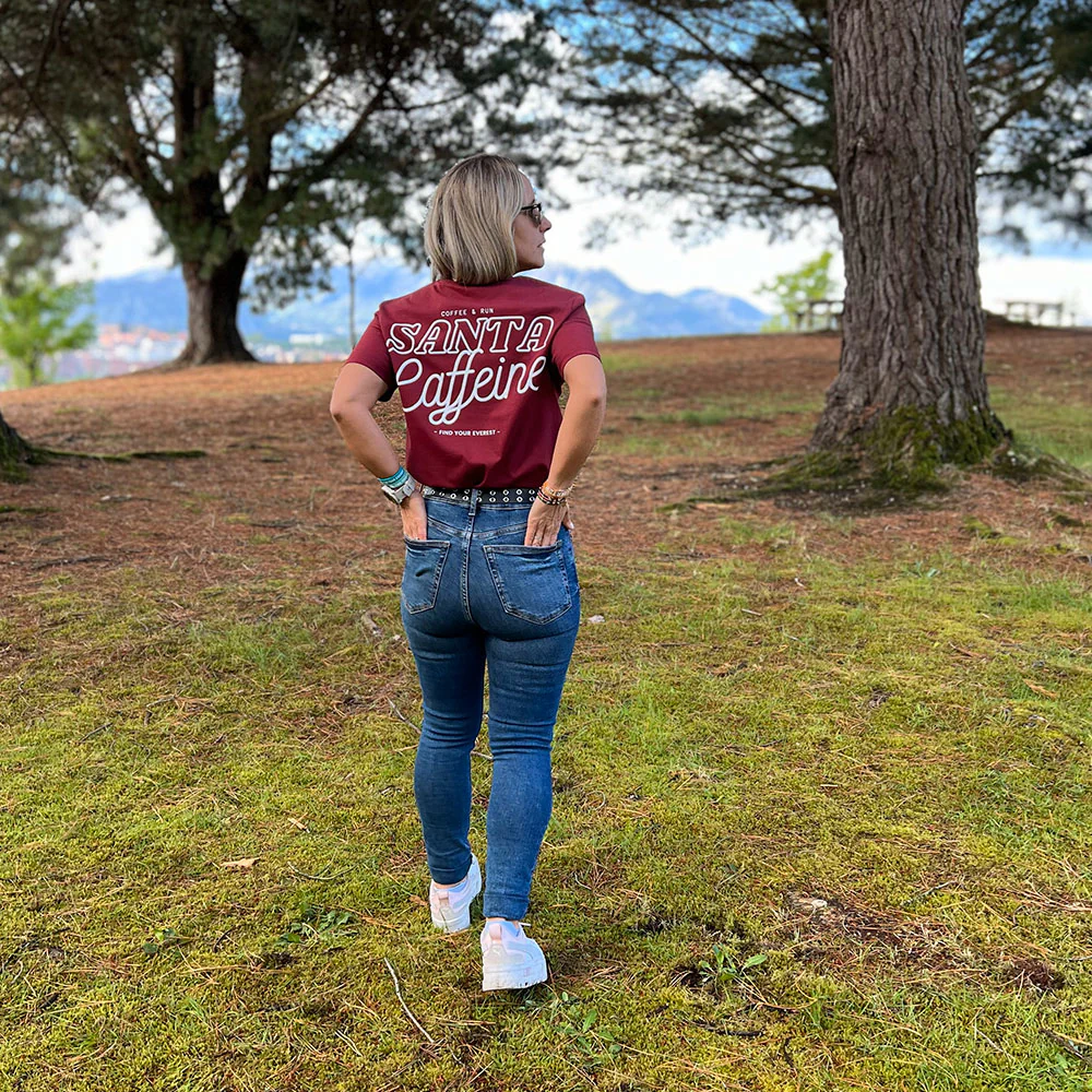 CAMISETA FIND YOUR EVEREST - SANTA CAFFEINE - Kazam - Imagen 5