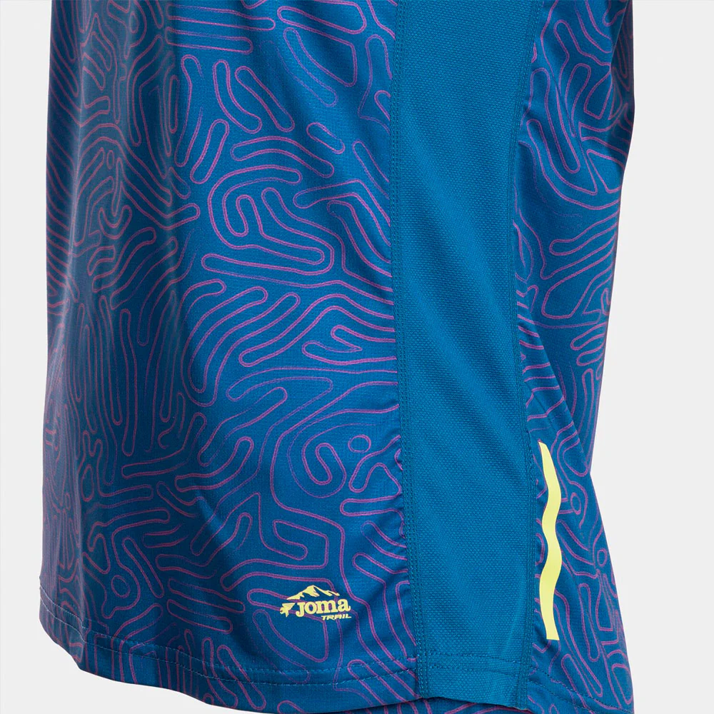 CAMISETA JOMA R-NATURE MUJER - Azul - Imagen 4