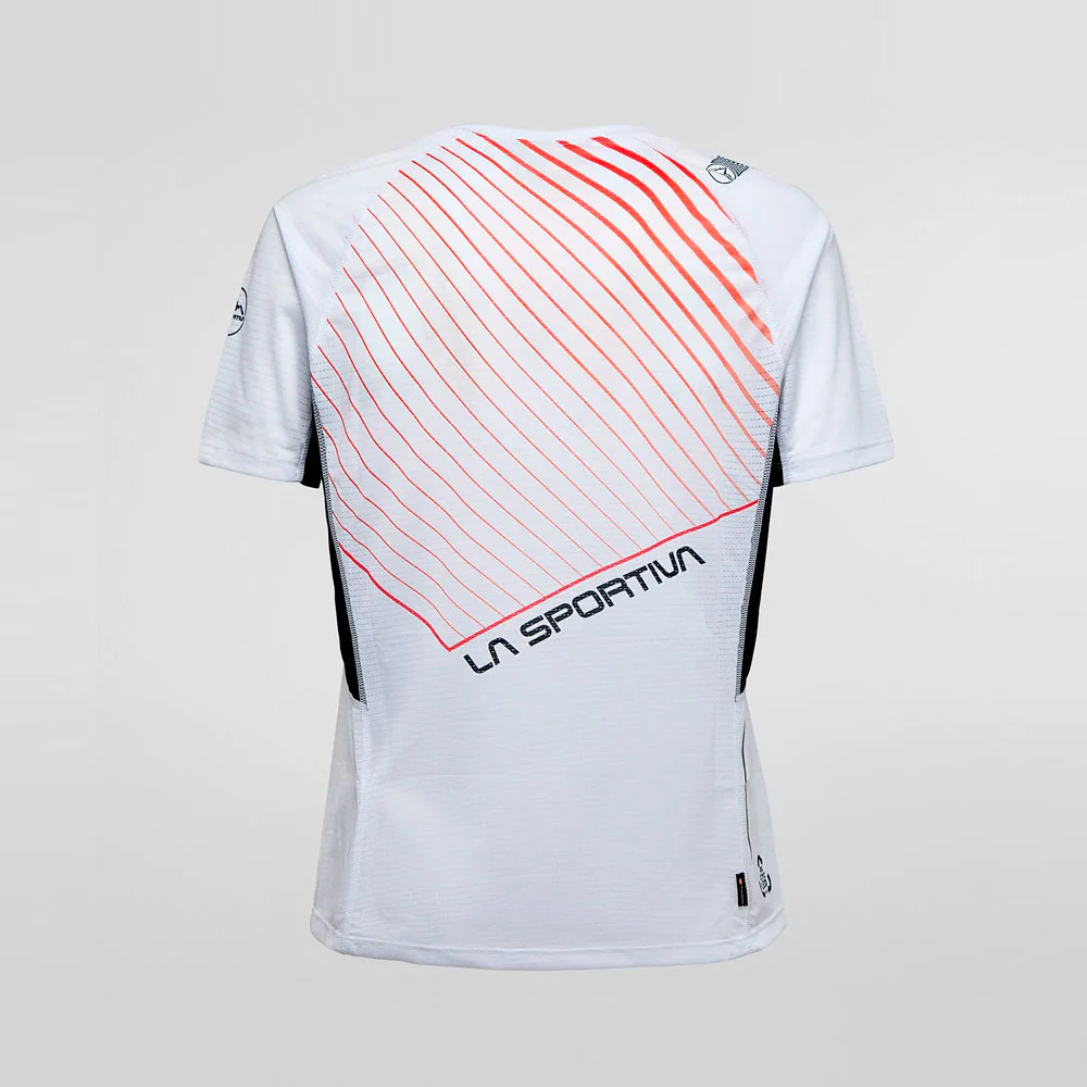 CAMISETA LA SPORTIVA WAVE - Blanco / Negro - Imagen 3