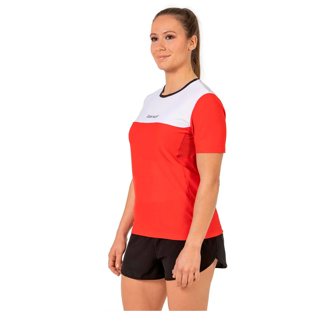 CAMISETA LAND SAFHIR MUJER - Rojo - Imagen 3
