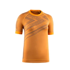 CAMISETA LURBEL SAMBA ITI MUJER - Amarillo Ambar / Marengo