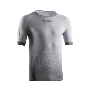 CAMISETA LURBEL SAMBA - Gris Hielo / Negro