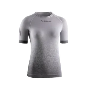 CAMISETA LURBEL SAMBA MUJER - Gris hielo / Negro