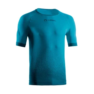 CAMISETA LURBEL SAMBA - Turquesa / Negro