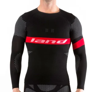 CAMISETA MANGA LARGA LAND ALBERA - Negro