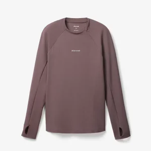 CAMISETA MANGA LARGA NNORMAL TRAIL - Morado