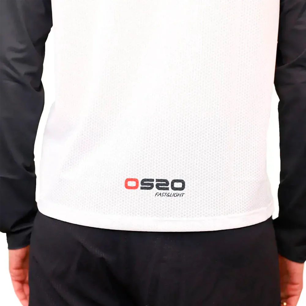 CAMISETA MANGA LARGA OS2O GRADIENT - Black / White - Imagen 7