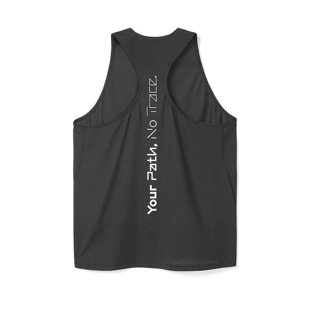 CAMISETA DE TIRANTES NNORMAL RACE TANK 2025 MUJER - Negro - Imagen 8