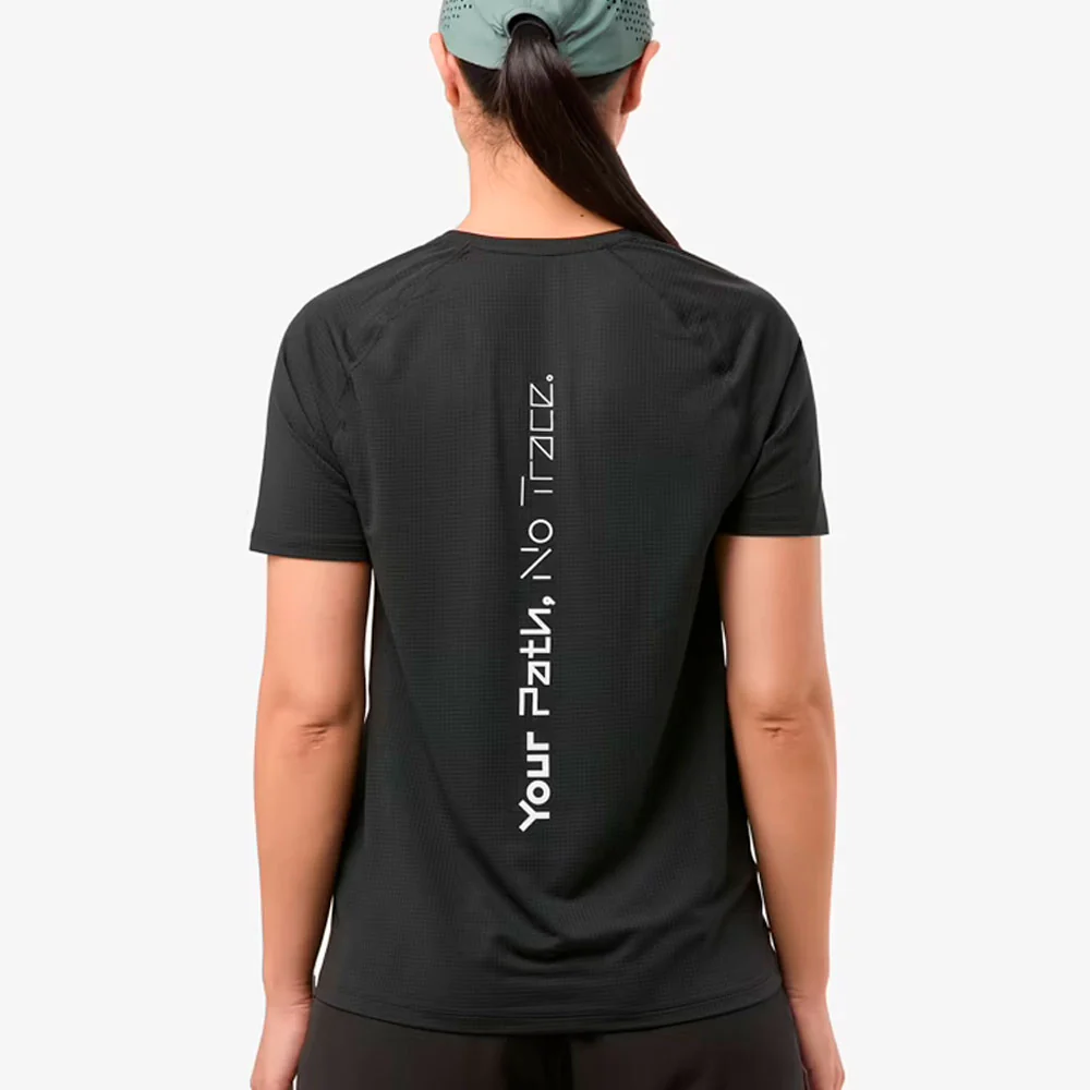 CAMISETA NNORMAL RACE MUJER 2025 - Negro - Imagen 6