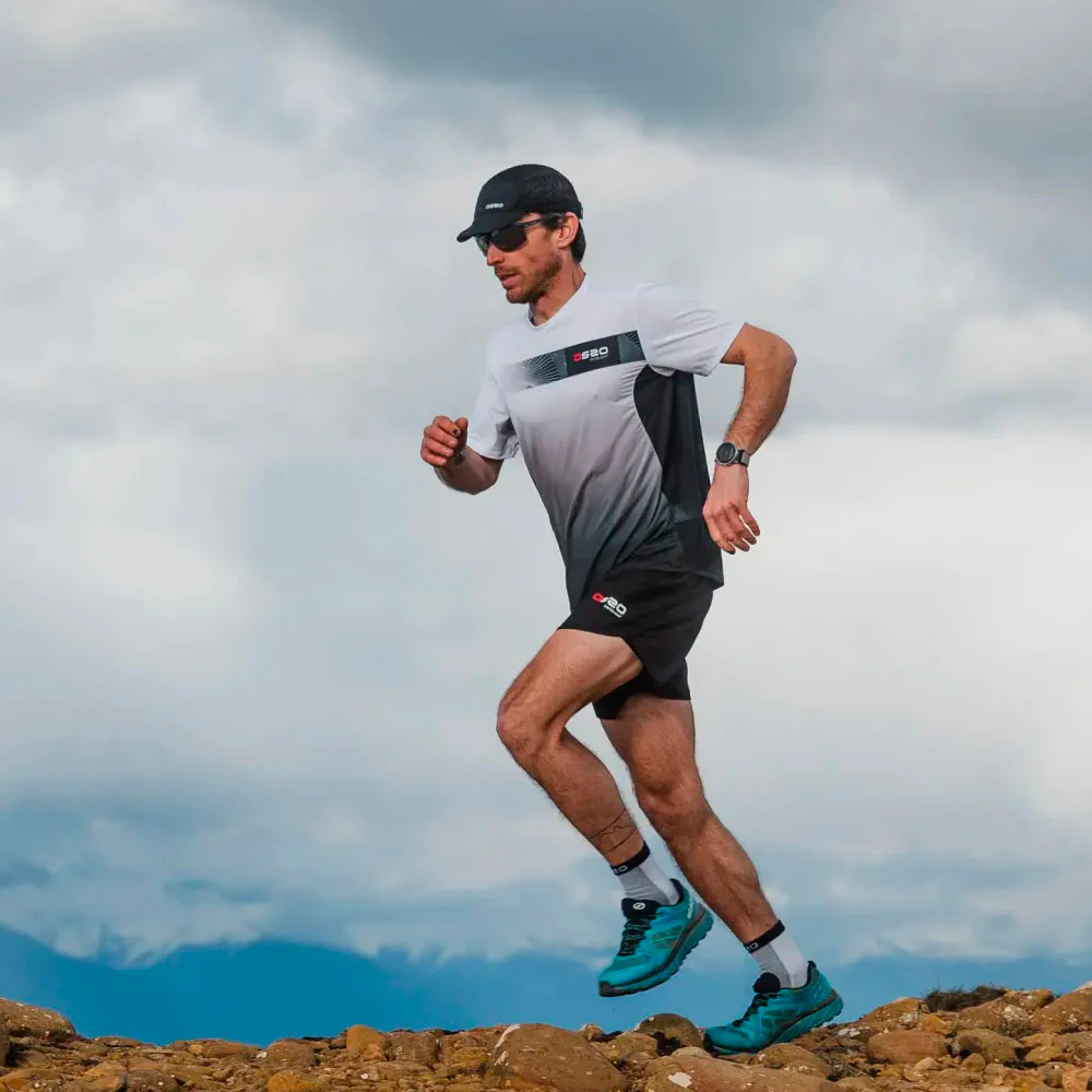 CAMISETA OS2O PEAK MOTION - Black / White - Imagen 5