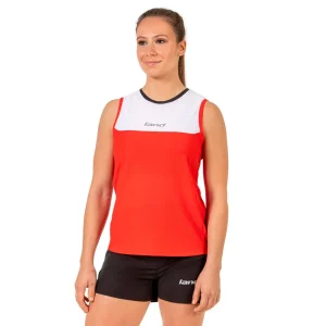 CAMISETA TIRANTES LAND TANK MUJER - Rojo